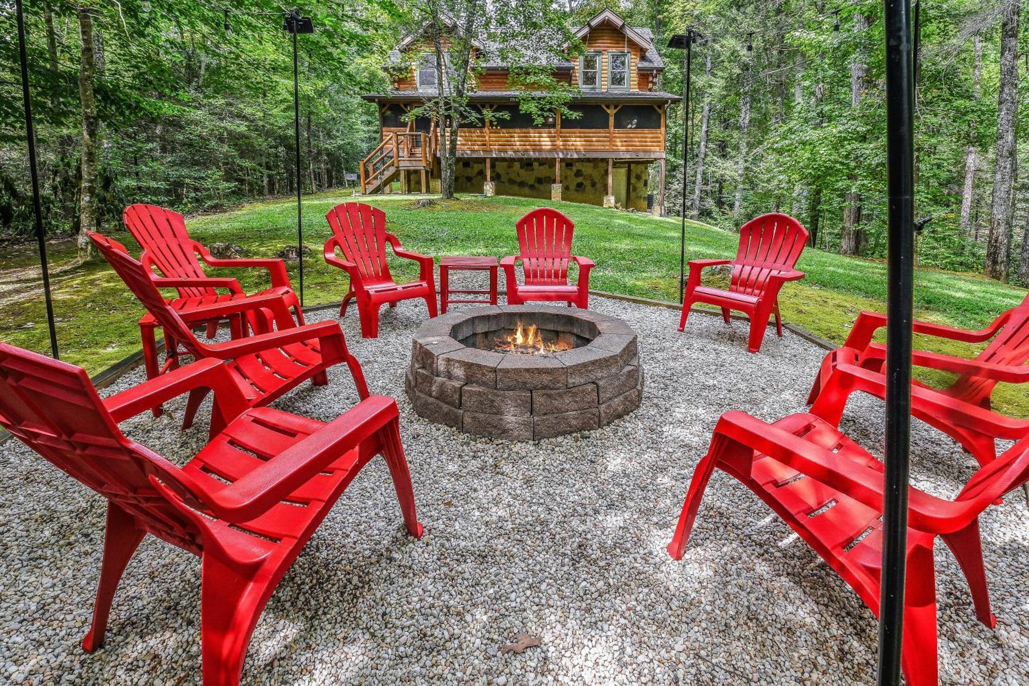 Mountain Spirit Cabin Waldens Creek ภายนอก รูปภาพ
