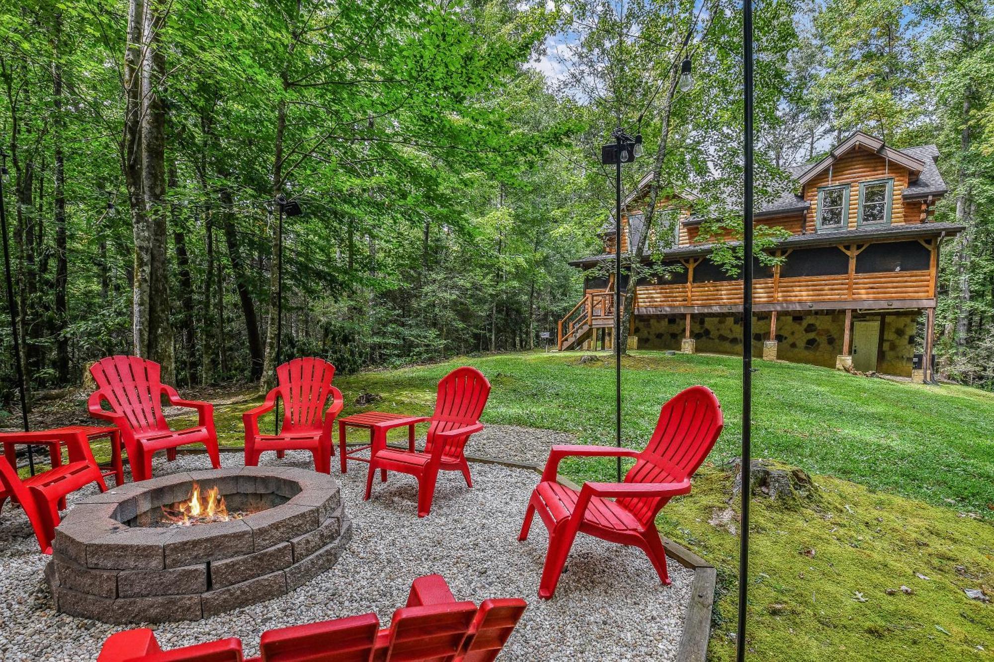 Mountain Spirit Cabin Waldens Creek ภายนอก รูปภาพ