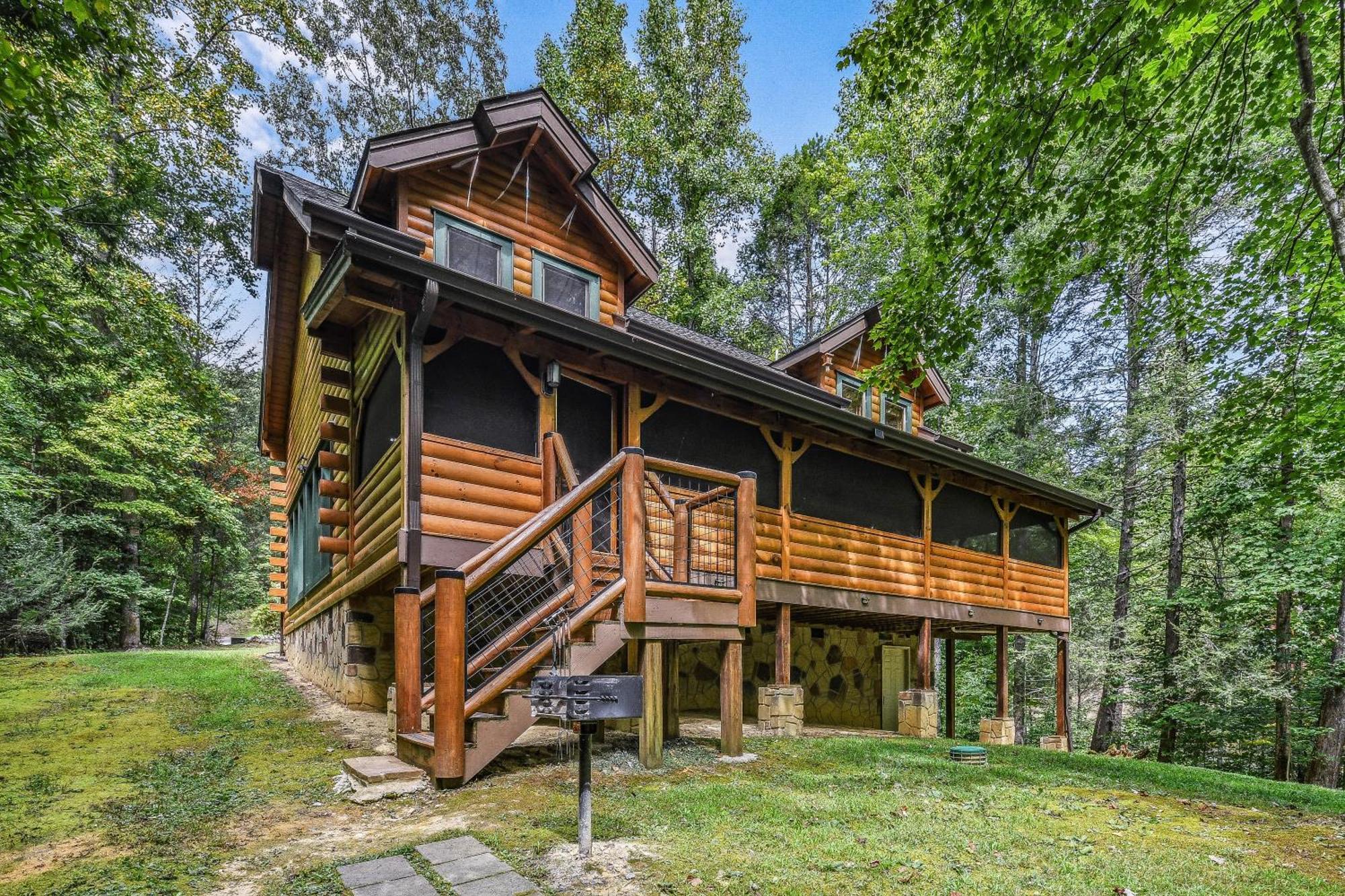 Mountain Spirit Cabin Waldens Creek ภายนอก รูปภาพ