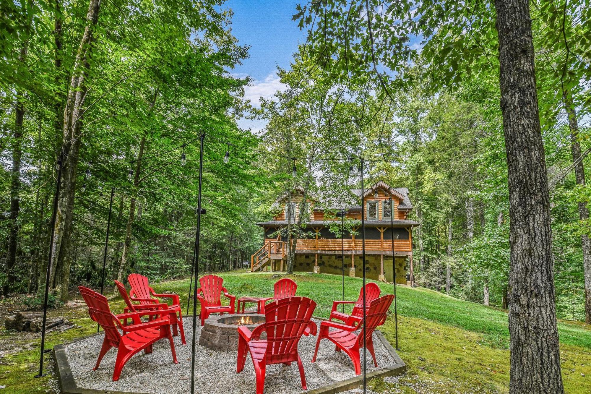 Mountain Spirit Cabin Waldens Creek ภายนอก รูปภาพ