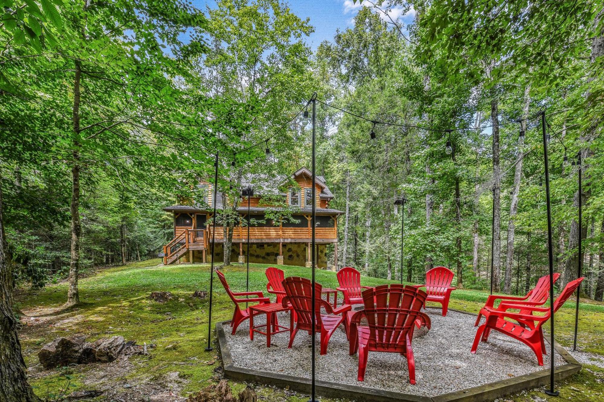 Mountain Spirit Cabin Waldens Creek ภายนอก รูปภาพ