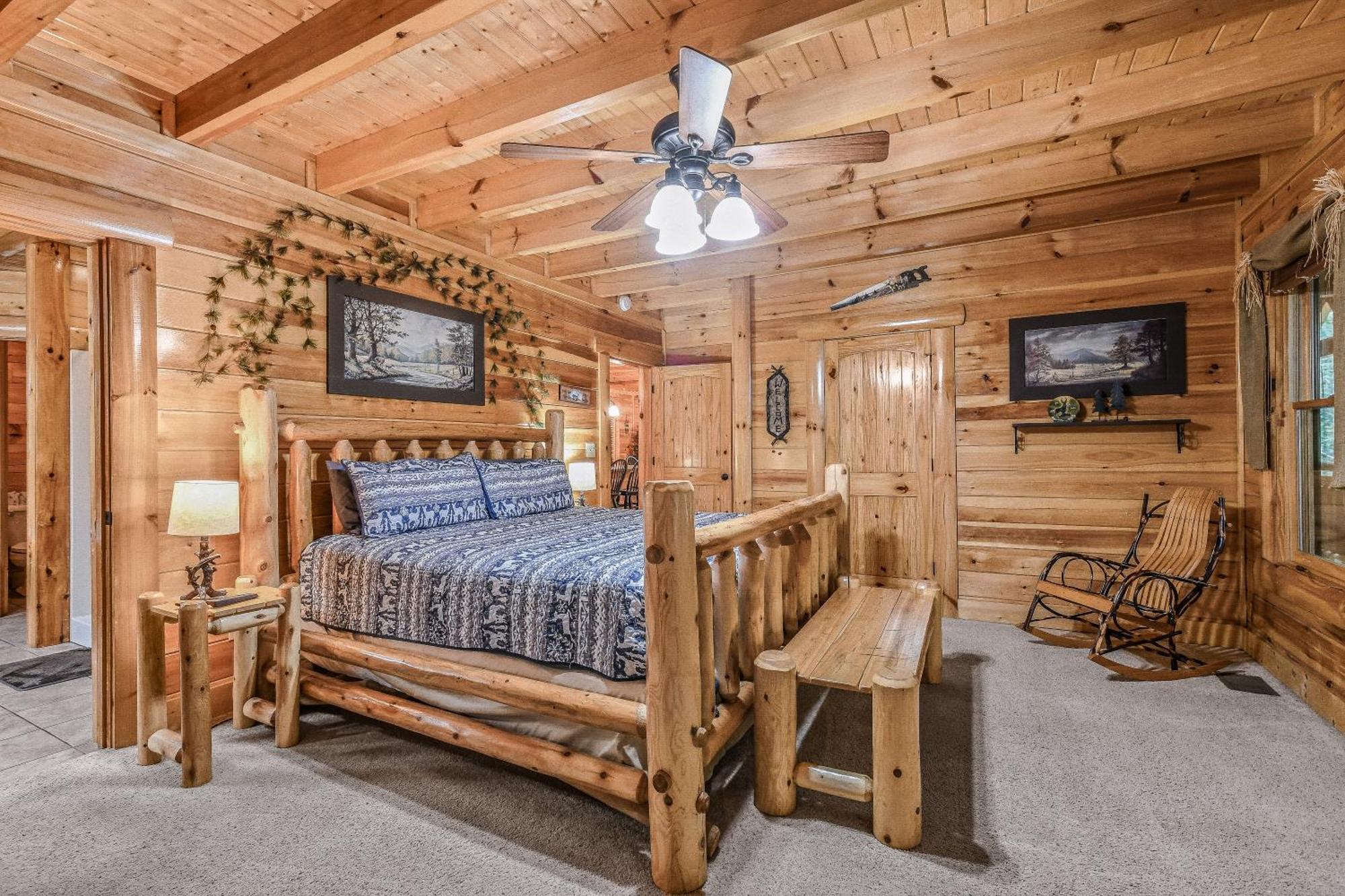 Mountain Spirit Cabin Waldens Creek ภายนอก รูปภาพ